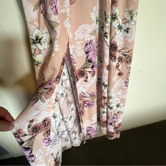 Jaase Chantal Lily Boho Floral Ruffle Maxi‎ Dress Size Large Cottage Corr - Picture 8 of 12